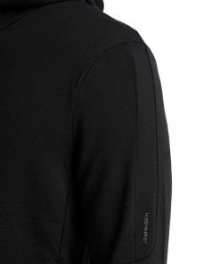 Vamosoutdoors M's Quantum III Long Sleeve Zip Hoodie- Black 5 Vamosoutdoors M's Quantum III Long Sleeve Zip Hoodie- Black