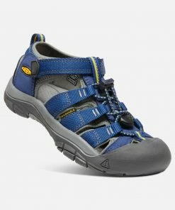 Keen Big Kids' Newport H2 - Blue/Gargoyle