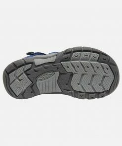 Keen Big Kids' Newport H2 - Blue/Gargoyle