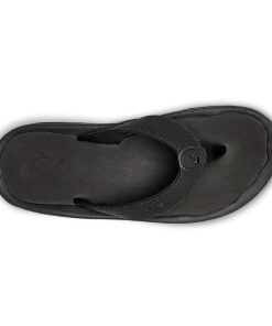 Olukai M's Ohana Sandals - Black Footwear