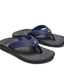 Olukai M's Ohana Sandals - Pacifica / Dark Shadow