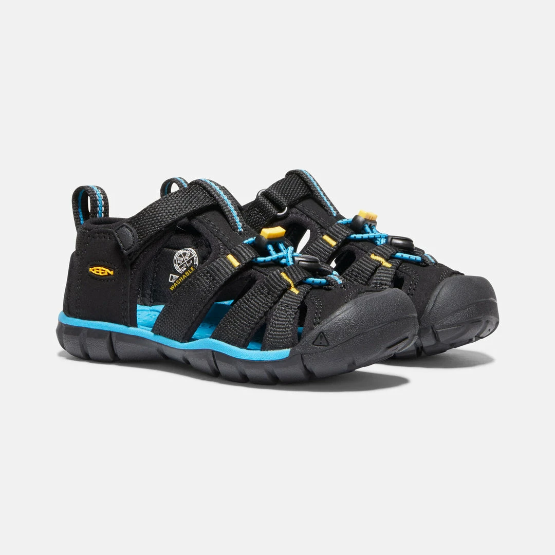 Little Kids' Seacamp II CNX - Black/Keen Yellow 3 Little Kids' Seacamp II CNX - Black/Keen Yellow