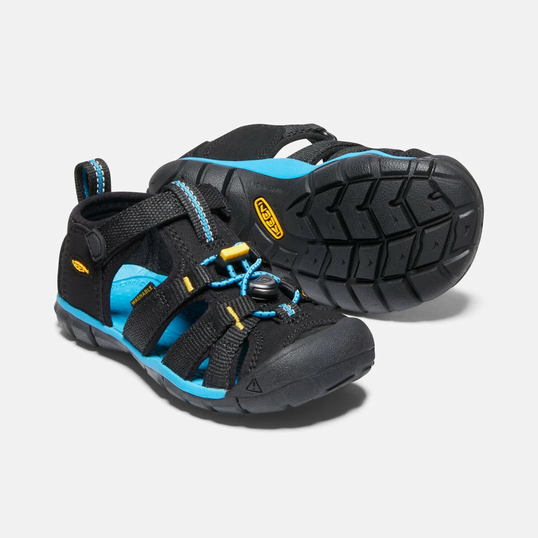 Little Kids' Seacamp II CNX - Black/Keen Yellow 4 Little Kids' Seacamp II CNX - Black/Keen Yellow