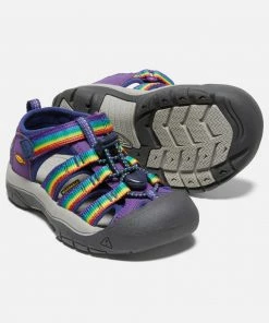 Keen Little Kids' Newport H2 - Multi/Tillandsia Purple