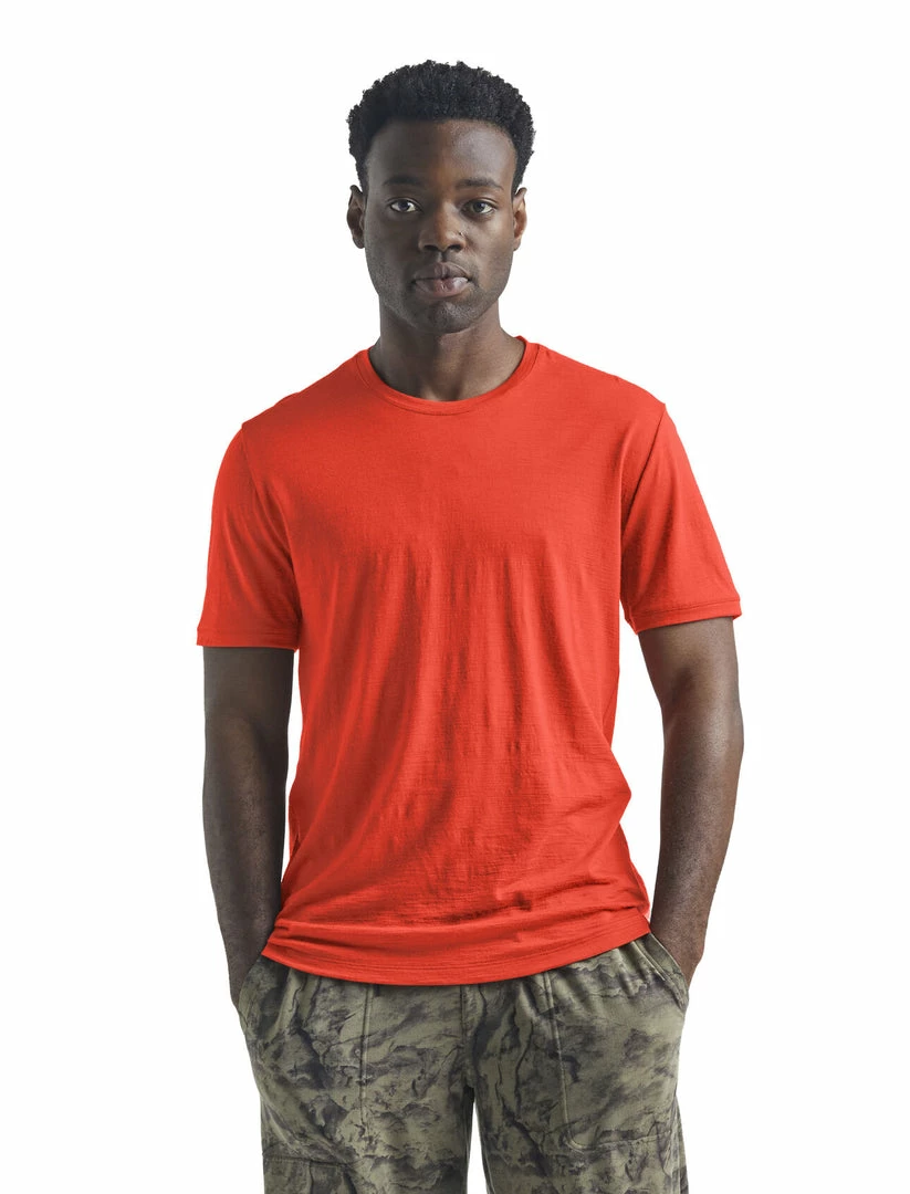 Vamosoutdoors M's Spector SS Crewe- Lava 1 Vamosoutdoors M's Spector SS Crewe- Lava