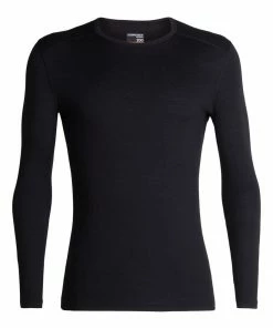 Vamosoutdoors Men's Merino 200 Oasis Long Sleeve Crewe Thermal Top Base Layers