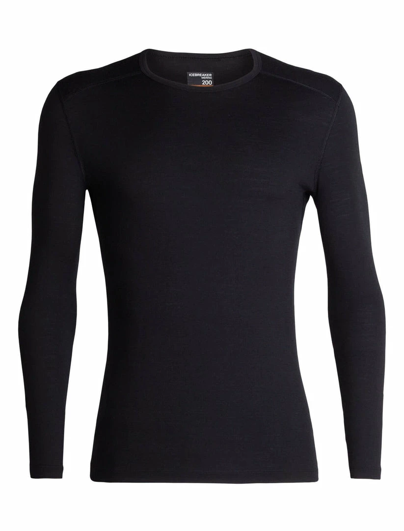 Vamosoutdoors Men's Merino 200 Oasis Long Sleeve Crewe Thermal Top Base Layers 1 Vamosoutdoors Men's Merino 200 Oasis Long Sleeve Crewe Thermal Top Base Layers