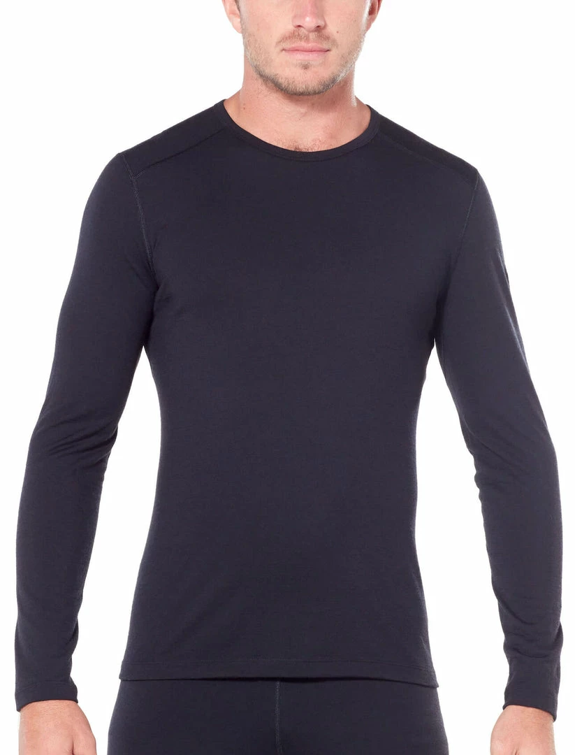 Vamosoutdoors Men's Merino 200 Oasis Long Sleeve Crewe Thermal Top Base Layers 2 Vamosoutdoors Men's Merino 200 Oasis Long Sleeve Crewe Thermal Top Base Layers