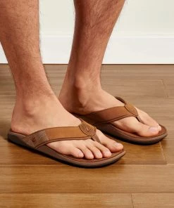 Olukai Footwear M's Tuahine Sandals - Toffee