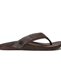Olukai M's Tuahine Sandals - Dark Wood Footwear
