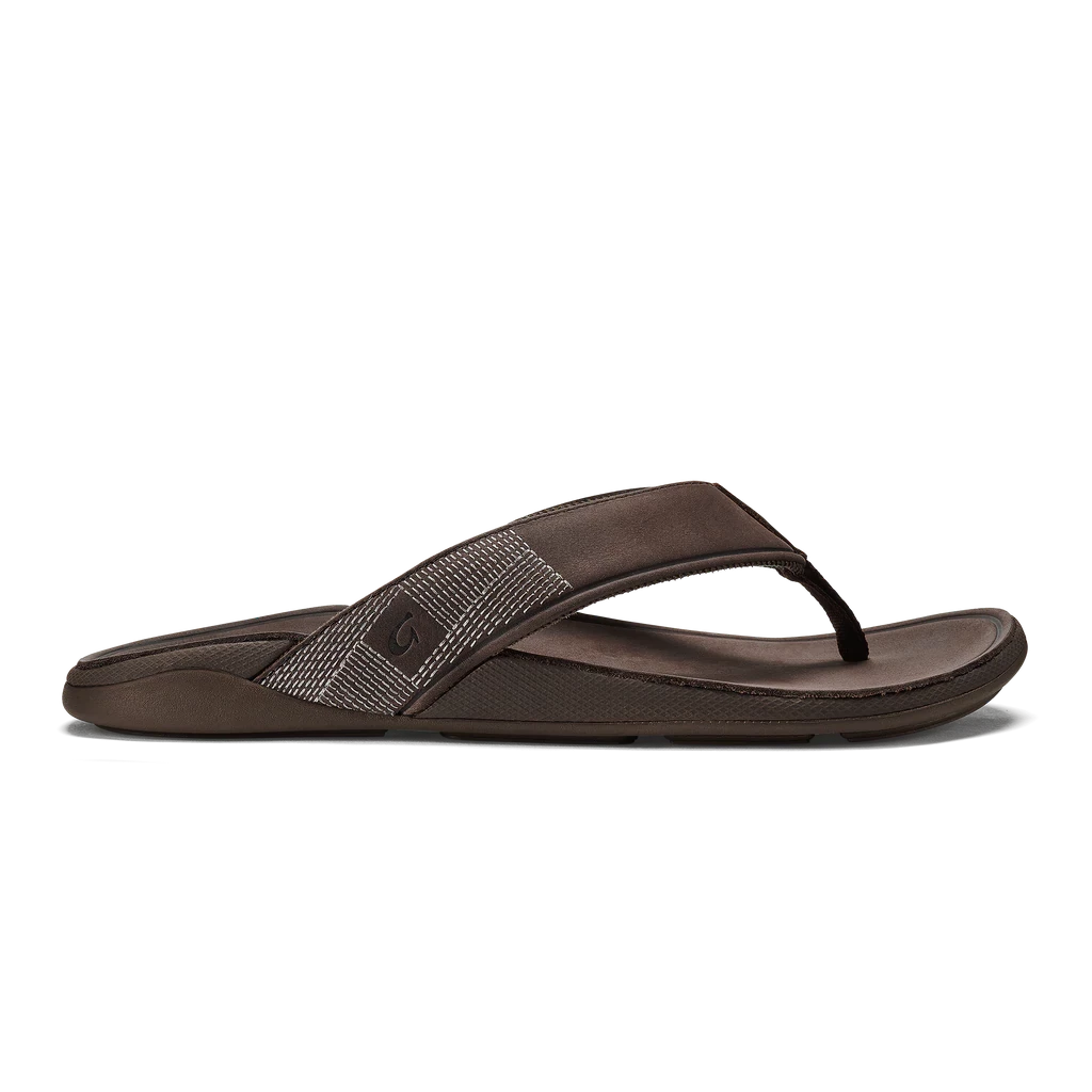 Olukai M's Tuahine Sandals - Dark Wood Footwear 1 Olukai M's Tuahine Sandals - Dark Wood Footwear