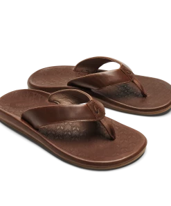 Olukai Footwear M's Ilikai Sandals - Toffee