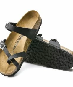 Birkenstock Mayari Oiled Leather Black Footwear