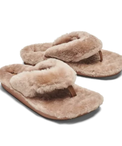 Olukai Footwear W's Pike'a Heu Sandals - Tan