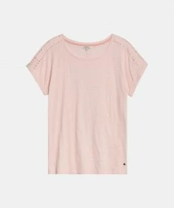 Sandwich Detailed Sleeve Top WOMENS
