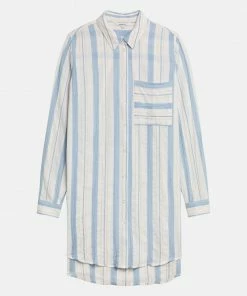 Sandwich Striped Blouse WOMENS