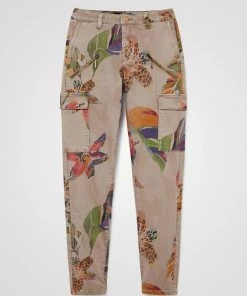 Desigual WOMENS Tropical Ankle Trousers