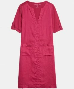 Sandwich Linen Dress WOMENS