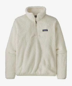 Patagonia WOMENS W's Los Gatos 1/4 Zip - Birch White