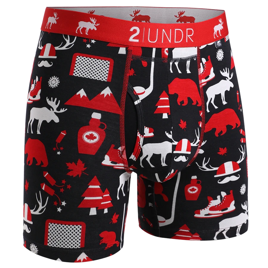 2 UNDR Swing Shift Boxer Brief - Canada Eh Base Layers 1 2 UNDR Swing Shift Boxer Brief - Canada Eh Base Layers
