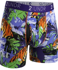 2 UNDR Base Layers Swing Shift Boxer Brief - Tigers