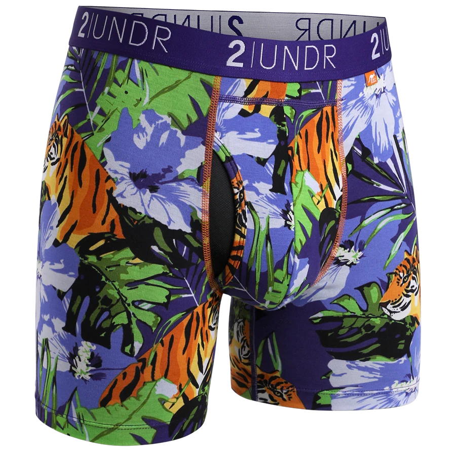 2 UNDR Base Layers Swing Shift Boxer Brief - Tigers 1 2 UNDR Base Layers Swing Shift Boxer Brief - Tigers