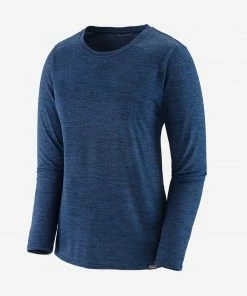 Patagonia W's L/S Capilene Cool Shirt - Viking Blue WOMENS