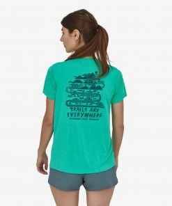 Patagonia W's Capilene Cool Daily Graphic Shirt - Trails Everywhere