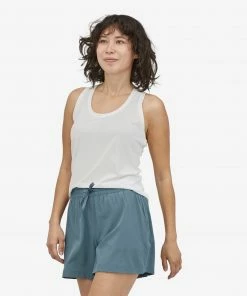 Patagonia WOMENS W's Side Current Tank Top - Current Blue