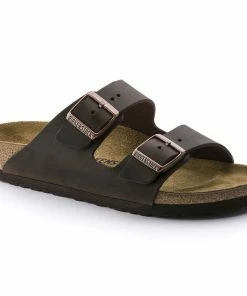 Birkenstock Arizona Oiled Leather Habana - Narrow And Regular