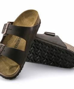 Birkenstock Arizona Oiled Leather Habana - Narrow And Regular