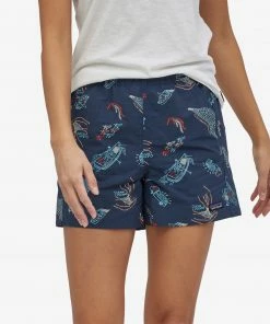 Patagonia W's Baggies Shorts 5 Inch - Clean Currents WOMENS