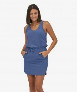 Patagonia W's Fleetwith Dress- Current Blue WOMENS
