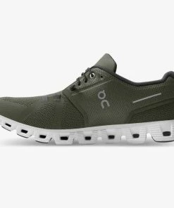 ON Running M's Cloud 5 - Olive/White Footwear