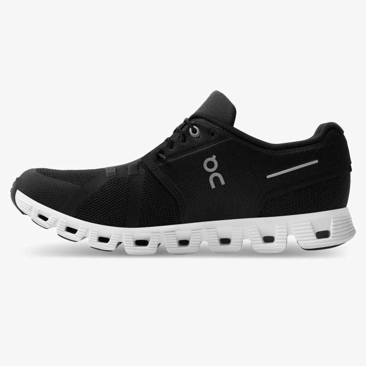 ON Running M's Cloud 5 -Black/White Footwear 5 ON Running M's Cloud 5 -Black/White Footwear