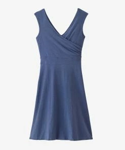 Patagonia W's Porch Song Dress - Current Blue 6 Patagonia W's Porch Song Dress - Current Blue