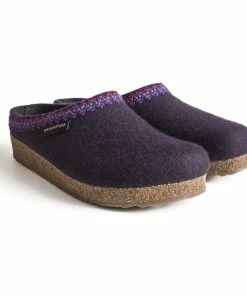 Vamosoutdoors Haflinger Grizzly - Zig Zag Eggplant Footwear