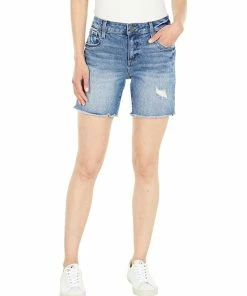 Kut Denim Sophie Short With Frey - Most Wash