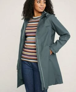 Seasalt Cornwall Coverack Coat - Nickel WOMENS