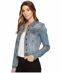 Kut Denim WOMENS Amelia Jean Jacket - Liberal Wash Medium