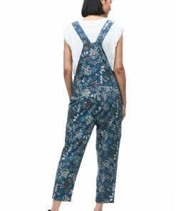 Indyeva WOMENS ARIN Overalls - Botanical Deep Sea Print 9 Indyeva WOMENS ARIN Overalls - Botanical Deep Sea Print