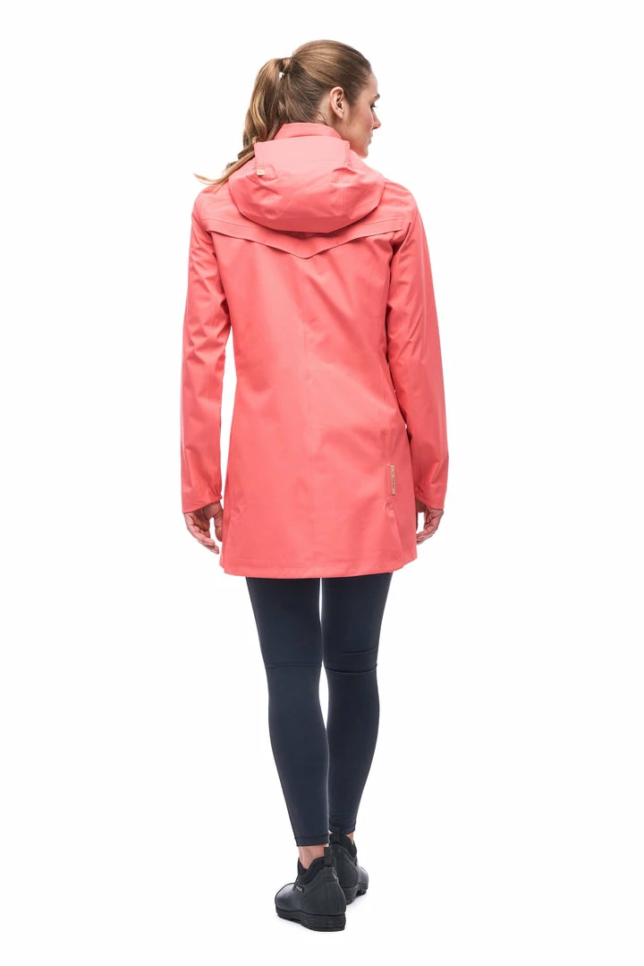 Indyeva W's Kisa 2.5L Rain Jacket - Pomelo 3 Indyeva W's Kisa 2.5L Rain Jacket - Pomelo