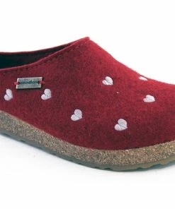 Vamosoutdoors Haflinger Clogs Sweetheart Red Haflingers
