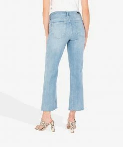 Kut Denim W's Kelsey Fab Ab Ankle Flare- Dignified WOMENS