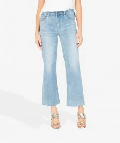 Kut Denim W's Kelsey Fab Ab Ankle Flare- Dignified WOMENS