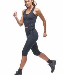 Indyeva WOMENS PEKY Capri Leggings - Black