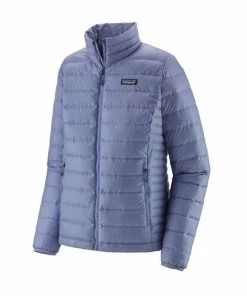 Vamosoutdoors W's Down Sweater Jacket - Light Currant Blue