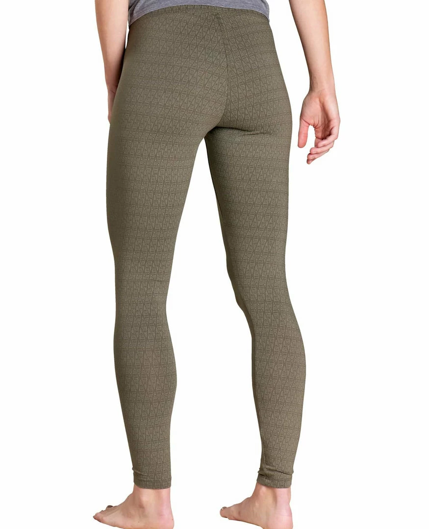 Vamosoutdoors W's Printed Lean Legging - Olive Canoe Print WOMENS 2 Vamosoutdoors W's Printed Lean Legging - Olive Canoe Print WOMENS