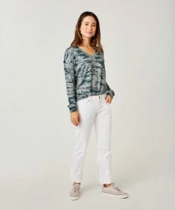 Carve WOMENS W's Carson Jean- White