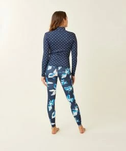 Vamosoutdoors W's Stella Zip-Up Jacket- Navy Polka Dot WOMENS